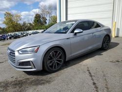 Salvage cars for sale at Pennsburg, PA auction: 2018 Audi S5 Prestige