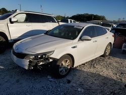 KIA Vehiculos salvage en venta: 2018 KIA Optima LX