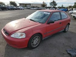 Carros salvage sin ofertas aún a la venta en subasta: 1999 Honda Civic DX