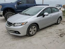 Flood-damaged cars for sale at auction: 2013 Honda Civic LX