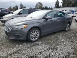 Ford salvage cars for sale: 2017 Ford Fusion SE Hybrid