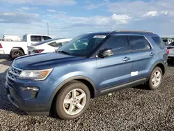 Salvage cars for sale at Riverview, FL auction: 2018 Ford Explorer XLT