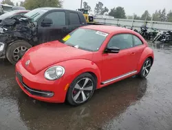 Volkswagen salvage cars for sale: 2013 Volkswagen Beetle Turbo