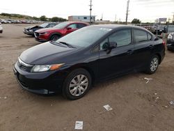 2012 Honda Civic LX en venta en Colorado Springs, CO