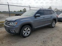 Volkswagen salvage cars for sale: 2018 Volkswagen Atlas SEL