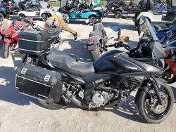 Salvage cars for sale from Copart Riverview, FL: 2013 Suzuki DL650 A