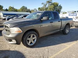 Salvage cars for sale at Wichita, KS auction: 2012 Dodge RAM 1500 ST