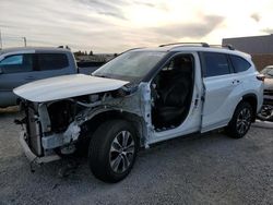 Salvage cars for sale from Copart Mentone, CA: 2022 Toyota Highlander XLE