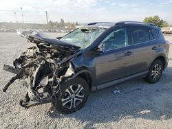 Salvage cars for sale at Mentone, CA auction: 2017 Toyota Rav4 LE