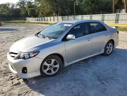 Salvage cars for sale from Copart Fort Pierce, FL: 2012 Toyota Corolla Base