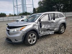 Toyota salvage cars for sale: 2015 Toyota Highlander Limited