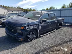 2022 Chevrolet Silverado K1500 Custom en venta en York Haven, PA