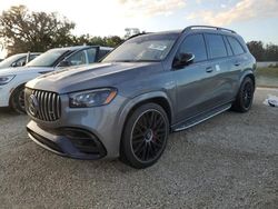 Flood-damaged cars for sale at auction: 2021 Mercedes-Benz GLS 63 AMG 4matic