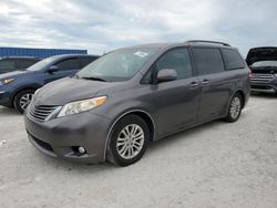 Salvage cars for sale at Arcadia, FL auction: 2011 Toyota Sienna XLE