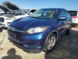 Salvage cars for sale at Arcadia, FL auction: 2017 Honda HR-V LX