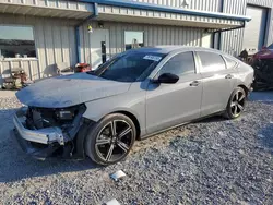 Salvage cars for sale at Earlington, KY auction: 2023 Honda Accord Hybrid Sport