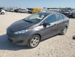 Salvage cars for sale at Houston, TX auction: 2017 Ford Fiesta SE