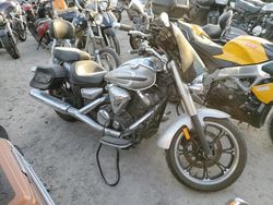 Salvage motorcycles for sale at Arcadia, FL auction: 2012 Yamaha XVS950 A