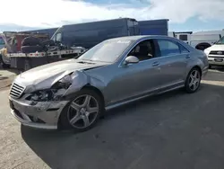 Salvage cars for sale at Hayward, CA auction: 2008 Mercedes-Benz S 550