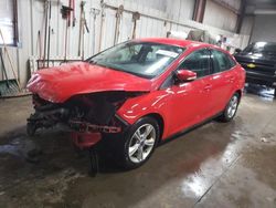 Salvage cars for sale at Elgin, IL auction: 2014 Ford Focus SE