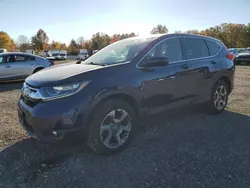 Salvage cars for sale at Columbia Station, OH auction: 2018 Honda CR-V EX