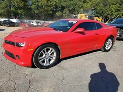 Flood-damaged cars for sale at auction: 2015 Chevrolet Camaro LS