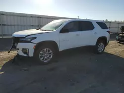 Salvage cars for sale from Copart Fredericksburg, VA: 2022 Chevrolet Traverse LS