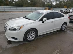 Salvage cars for sale at Savannah, GA auction: 2017 Subaru Legacy 2.5I Premium