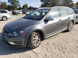 Salvage cars for sale at Hampton, VA auction: 2017 Volkswagen Golf Alltrack S