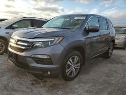 Salvage cars for sale at Riverview, FL auction: 2016 Honda Pilot EXL