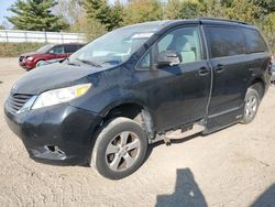 Toyota salvage cars for sale: 2013 Toyota Sienna LE