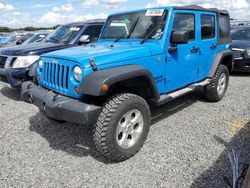 Jeep salvage cars for sale: 2011 Jeep Wrangler Unlimited Sport