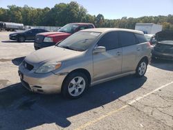 Toyota salvage cars for sale: 2003 Toyota Corolla Matrix Base