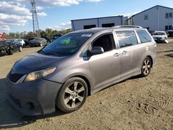 Toyota Sienna Sport salvage cars for sale: 2013 Toyota Sienna Sport