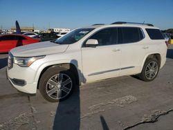 Salvage cars for sale at Grand Prairie, TX auction: 2019 GMC Acadia Denali