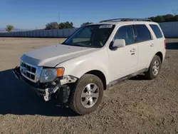 Ford salvage cars for sale: 2012 Ford Escape Limited