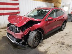 Salvage cars for sale at Anchorage, AK auction: 2021 Ford Escape SEL