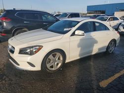 Salvage cars for sale at Woodhaven, MI auction: 2017 Mercedes-Benz CLA 250