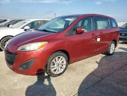 Salvage cars for sale at Arcadia, FL auction: 2013 Mazda 5