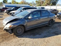 Salvage cars for sale at Wichita, KS auction: 2009 Honda Civic LX