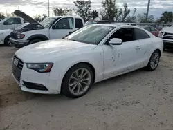 Audi salvage cars for sale: 2013 Audi A5 Premium Plus