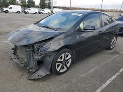 Toyota salvage cars for sale: 2017 Toyota Prius