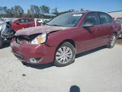 Chevrolet Malibu salvage cars for sale: 2007 Chevrolet Malibu LT