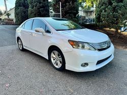 Lexus hs salvage cars for sale: 2010 Lexus HS 250H