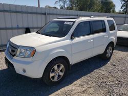 Salvage cars for sale at Gastonia, NC auction: 2011 Honda Pilot Exln