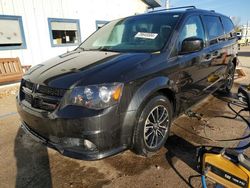 Salvage cars for sale at Pekin, IL auction: 2019 Dodge Grand Caravan GT