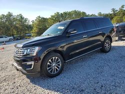 Salvage cars for sale at Houston, TX auction: 2018 Ford Expedition Max Limited