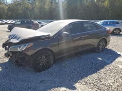 Salvage cars for sale at Ellenwood, GA auction: 2017 Hyundai Sonata SE