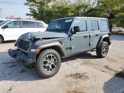 Salvage cars for sale at Lexington, KY auction: 2024 Jeep Wrangler Sport