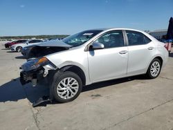 2019 Toyota Corolla L en venta en Grand Prairie, TX